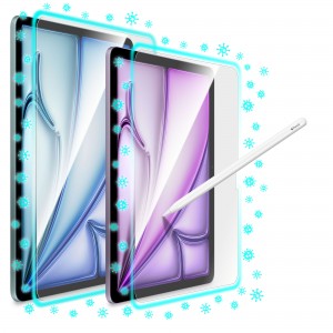 BODYGLASS for iPad Air (M3, M2) Anti-bacterial - Clear (2)