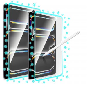 BODYGLASS for iPad Pro (M5, M4) Anti-bacterial - Clear BODYGLASS for iPad Pro (M5, M4) Anti-bacterial - Clear